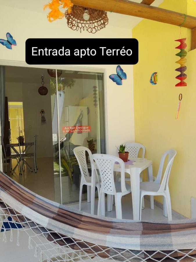 Apto Aconchegante Na Praia Coroa Vermelha 桑塔克鲁茨卡巴利亚 外观 照片
