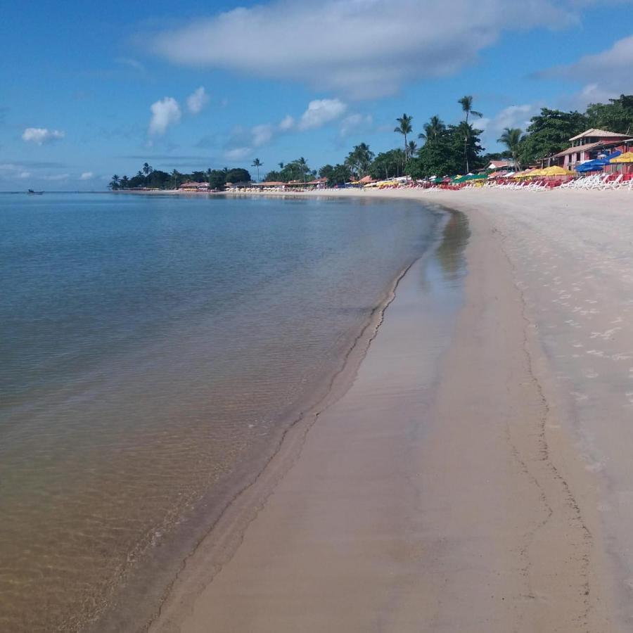 Apto Aconchegante Na Praia Coroa Vermelha 桑塔克鲁茨卡巴利亚 外观 照片