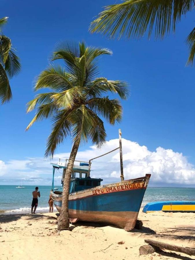 Apto Aconchegante Na Praia Coroa Vermelha 桑塔克鲁茨卡巴利亚 外观 照片